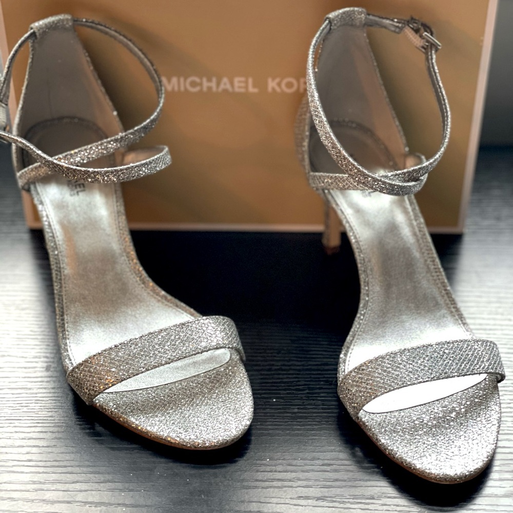 Michael Kors Ava Mid Sandal 7.5